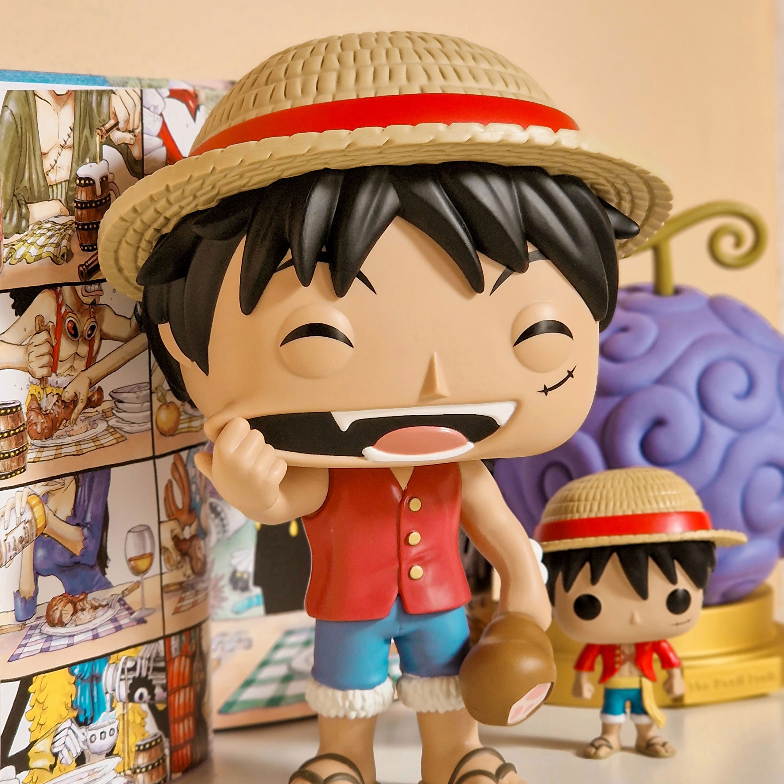 Image produit One Piece - Figurine Jumbo Funko Pop Luffy
