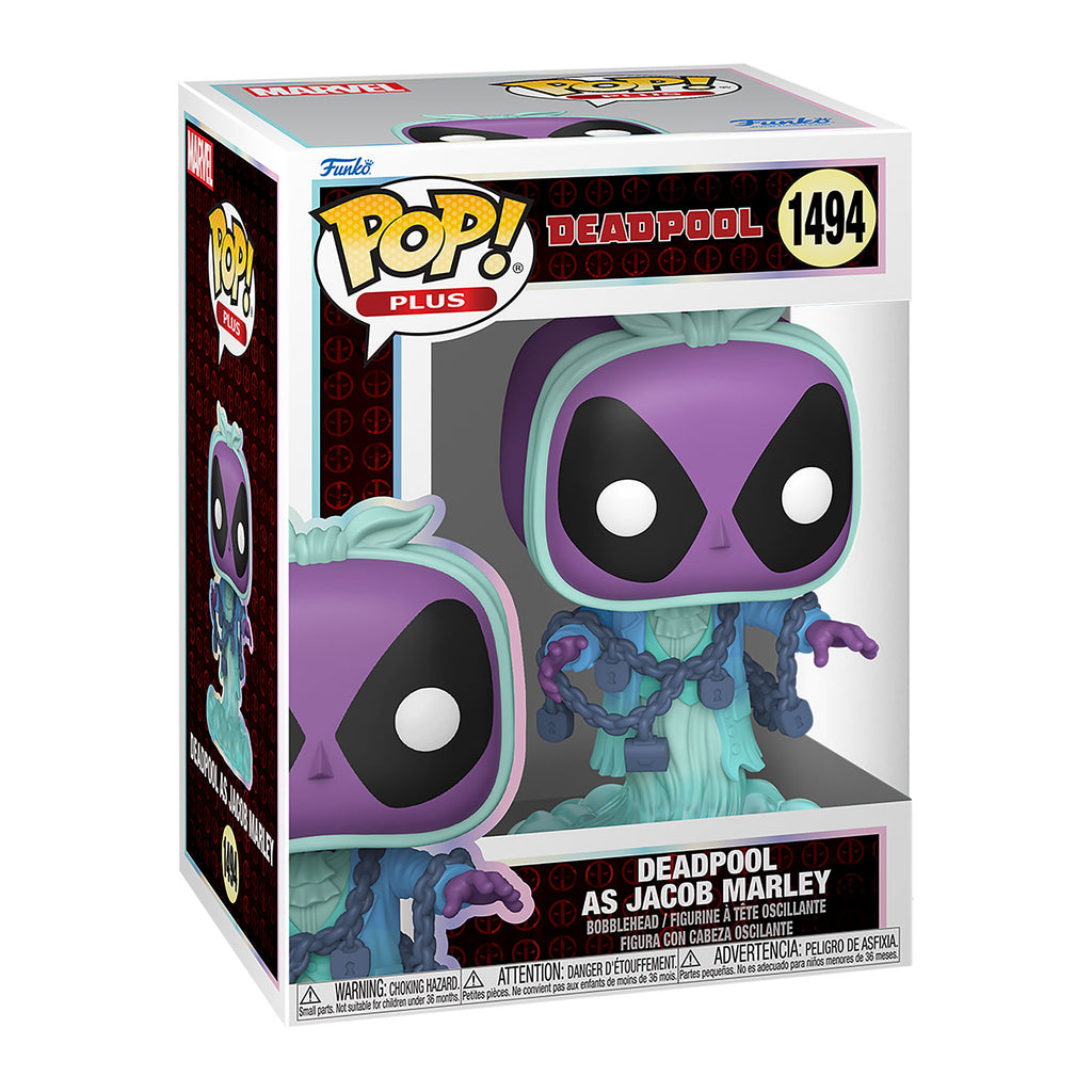 Image produit Deadpool - Jacob Marley figurine Funko Pop à tête oscillante