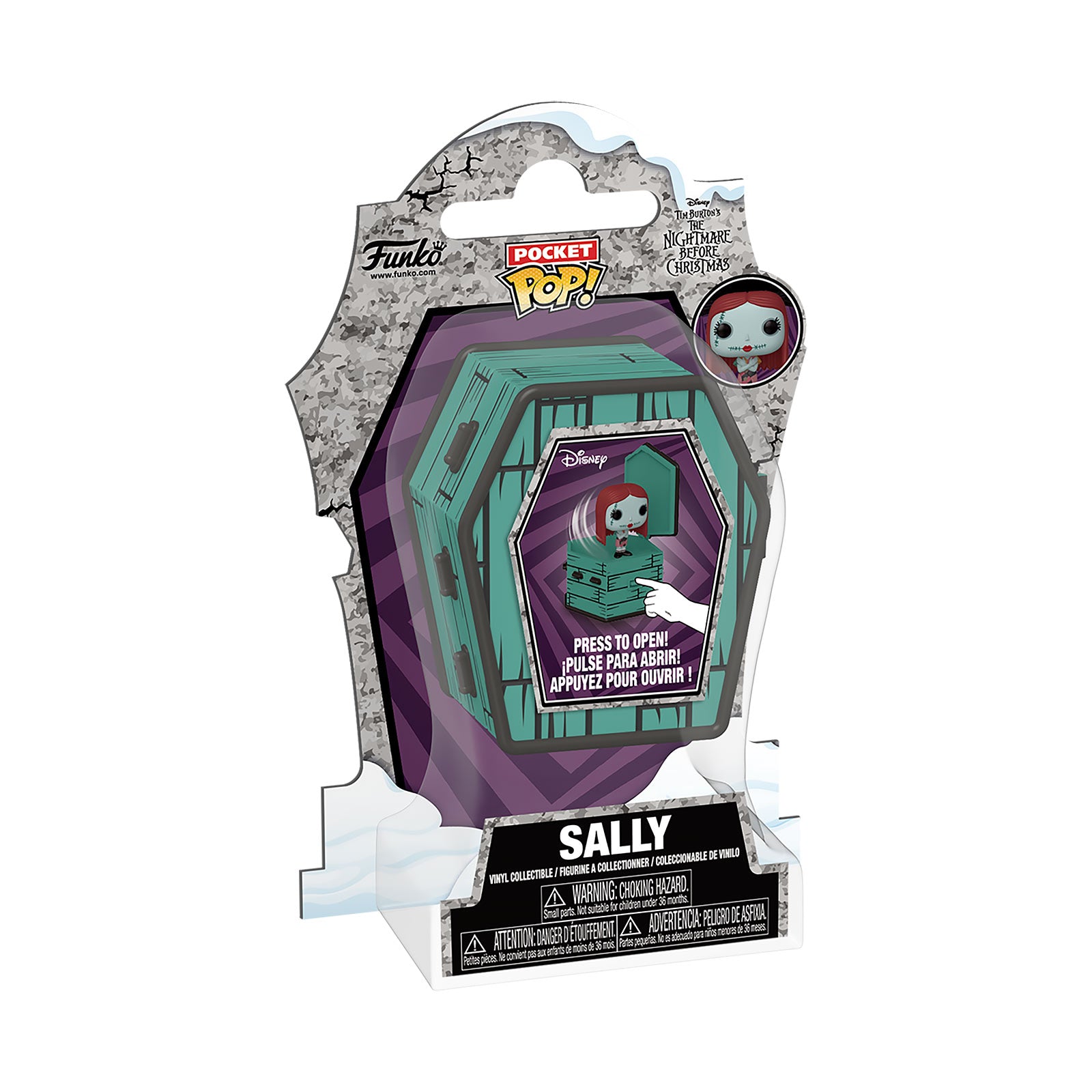 Produktbild Nightmare Before Christmas - Sally mit Sarg Funko Pocket Pop Figur