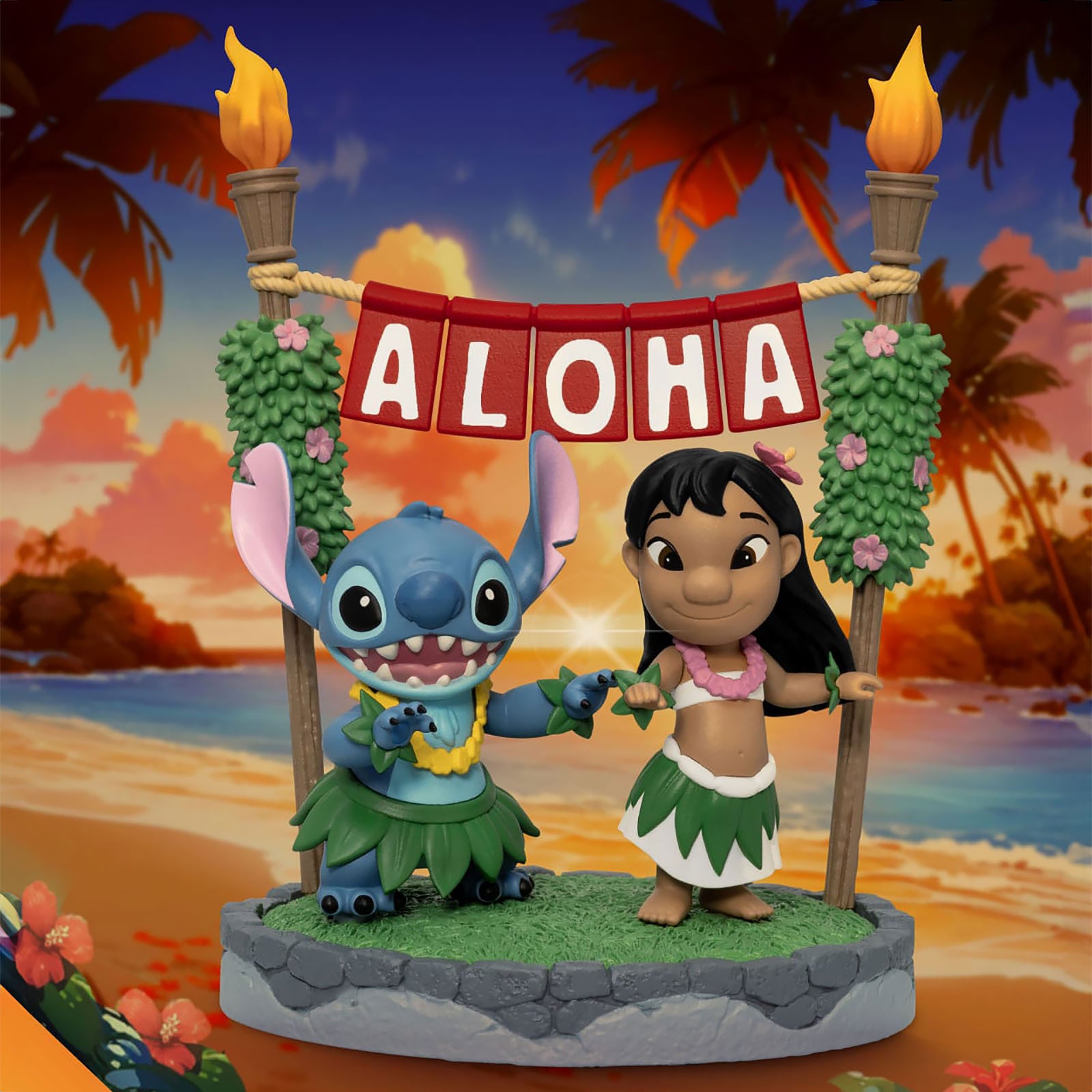 Productafbeelding Lilo & Stitch - Aloha D-Stage dioramafiguur