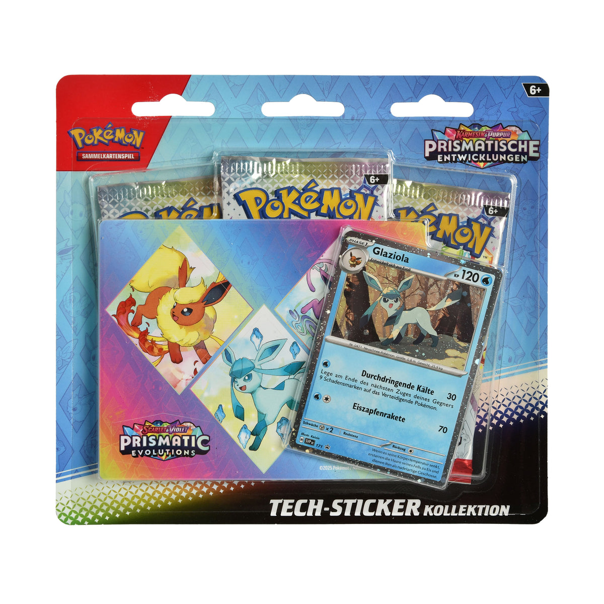 Image produit Développements Prismatiques Feelinara Collection d'Autocollants Tech - Pokémon Écarlate et Violet