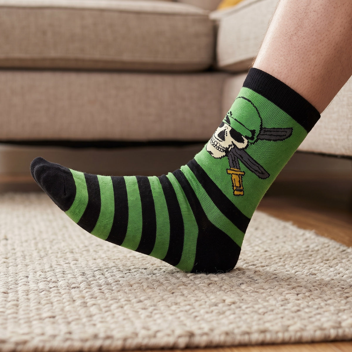 Productafbeelding One Piece - Zoro Skull Sokken