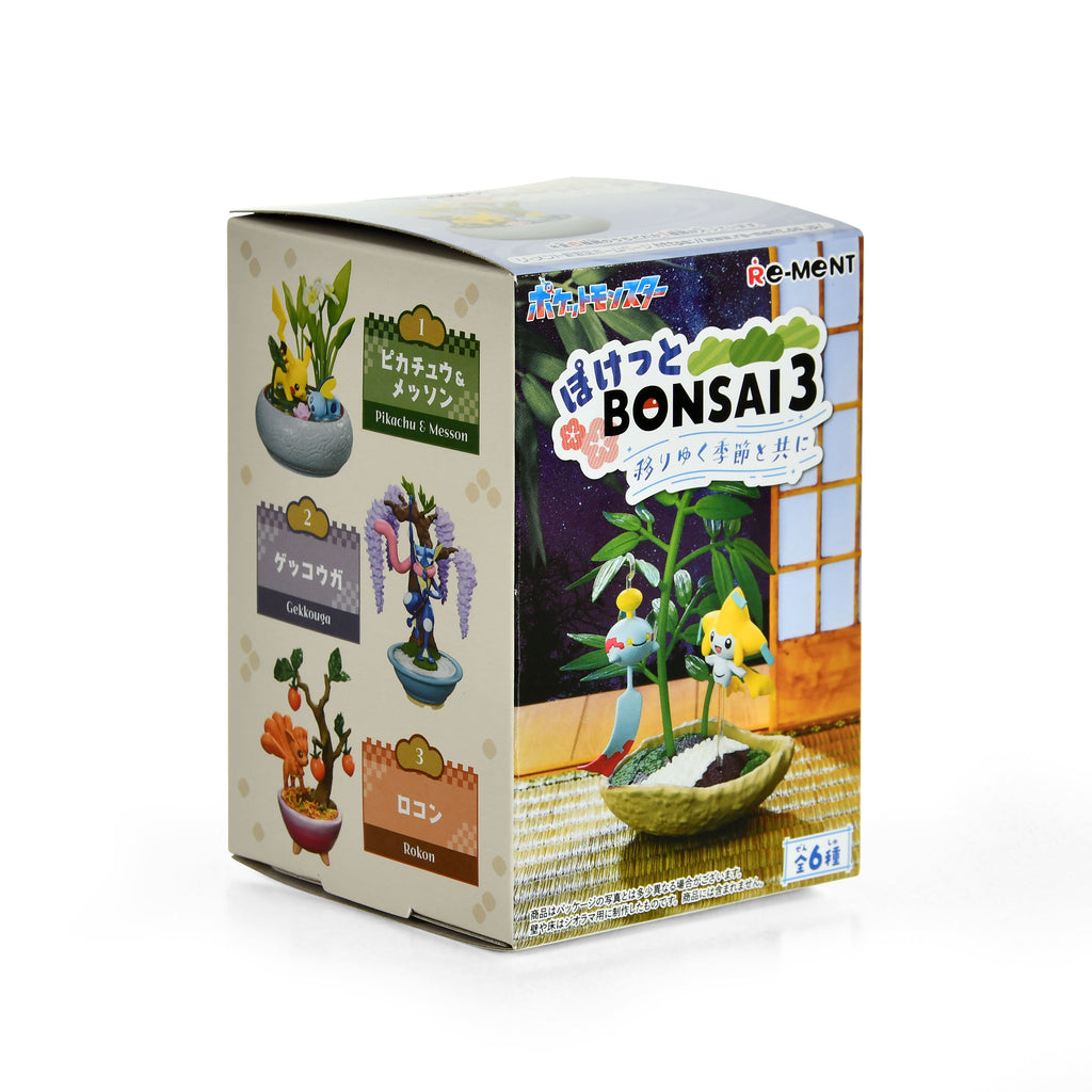 Image produit Pokemon - Figurine Mystère Pocket Bonsai Vol.3