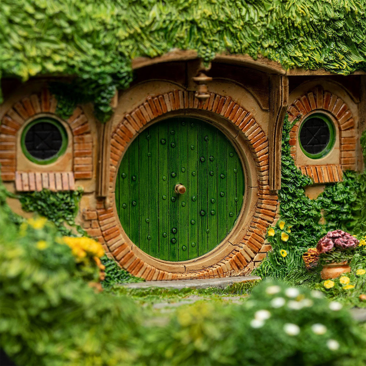 Produktbild Der Herr der Ringe - Beutelsend auf dem Hügel Diorama Figur