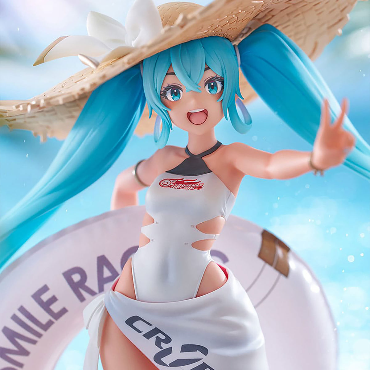 Image produit Hatsune Miku - Figurine Tenitol Racing Miku 2024 Version Tropicale