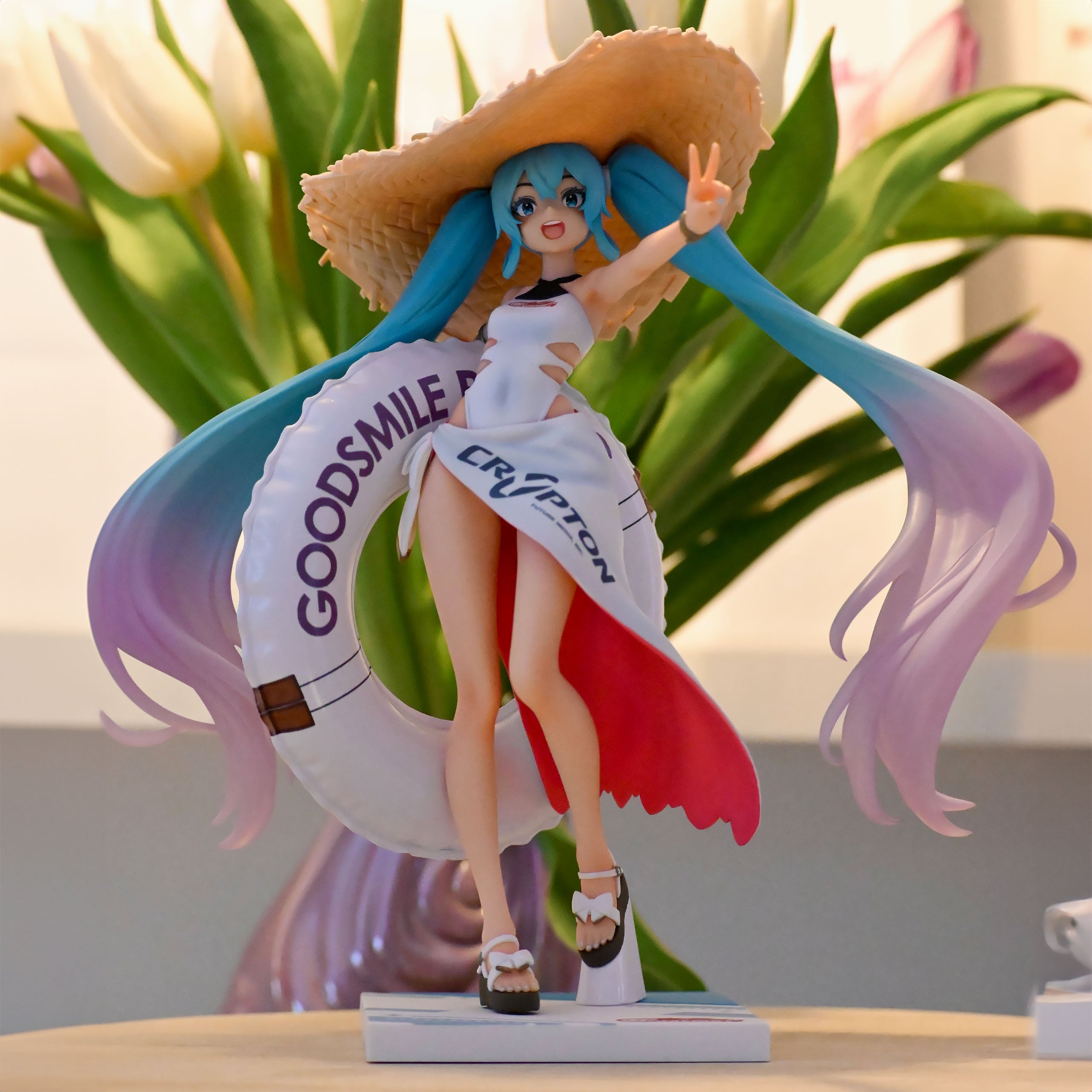 Image produit Hatsune Miku - Figurine Tenitol Racing Miku 2024 Version Tropicale