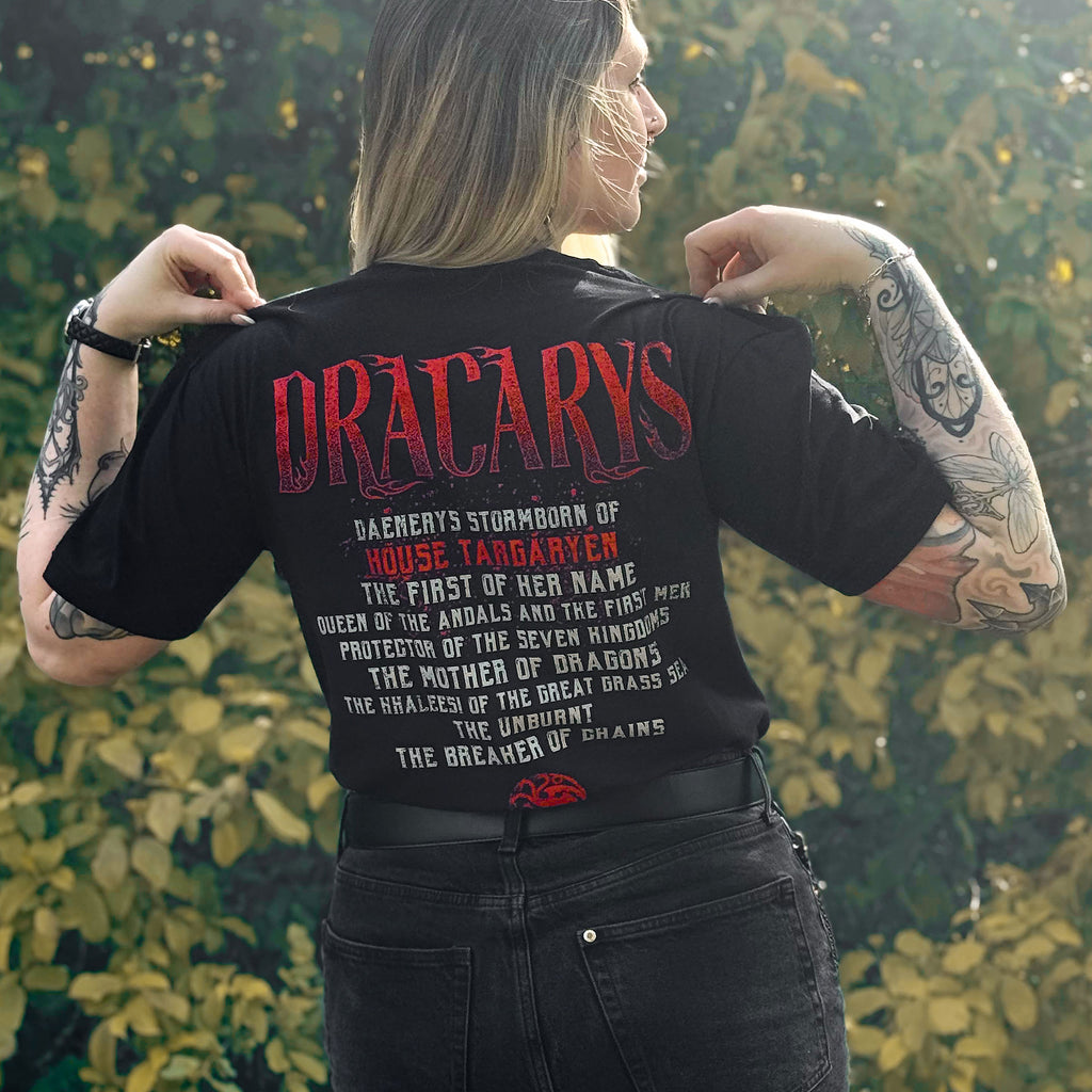 Image produit Game of Thrones - T-shirt Dracarys noir