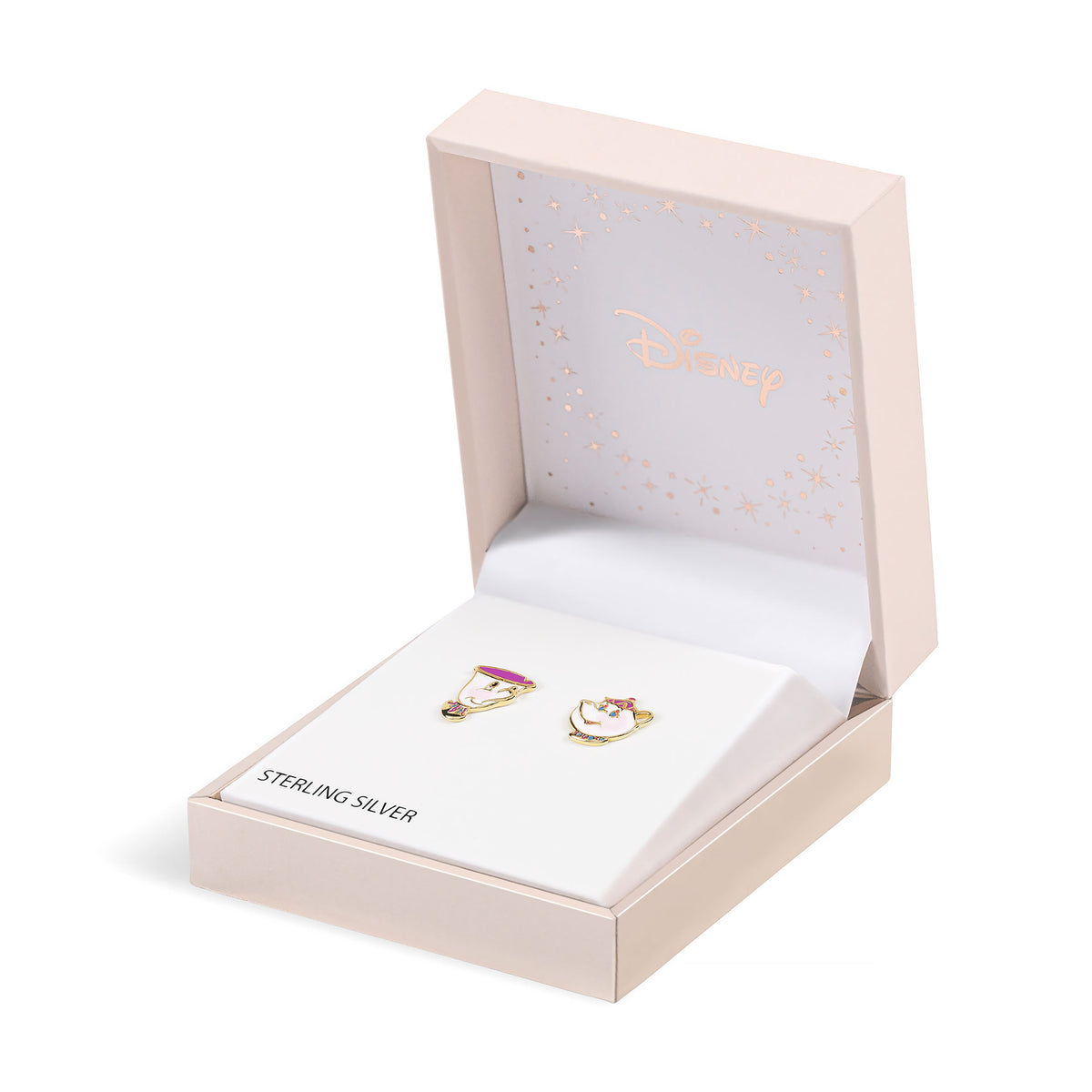 Image produit La Belle et la Bête - Boucles d'oreilles Madame Samovar et Zip