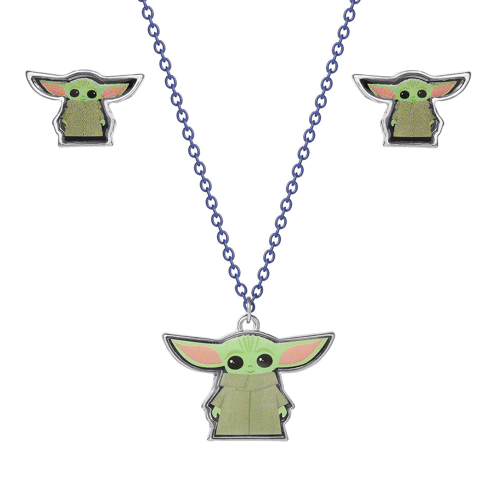 Image produit Boucles d'oreilles et collier Grogu - Star Wars The Mandalorian