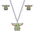 Image produit Boucles d'oreilles et collier Grogu - Star Wars The Mandalorian