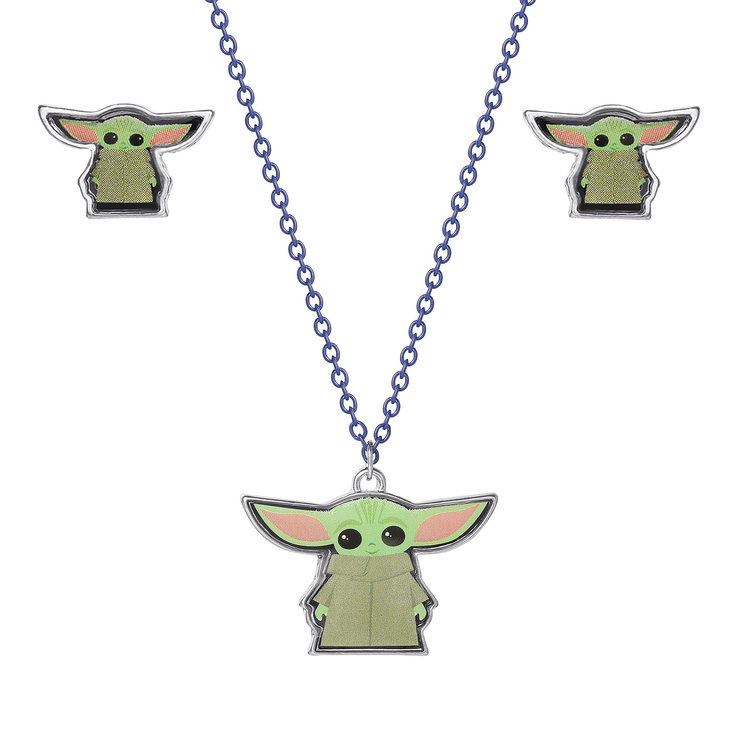 Image produit Boucles d'oreilles et collier Grogu - Star Wars The Mandalorian