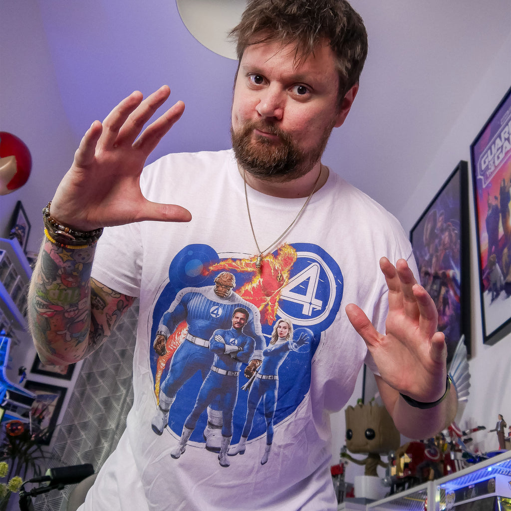 Productafbeelding Fantastic Four - Groep T-Shirt wit