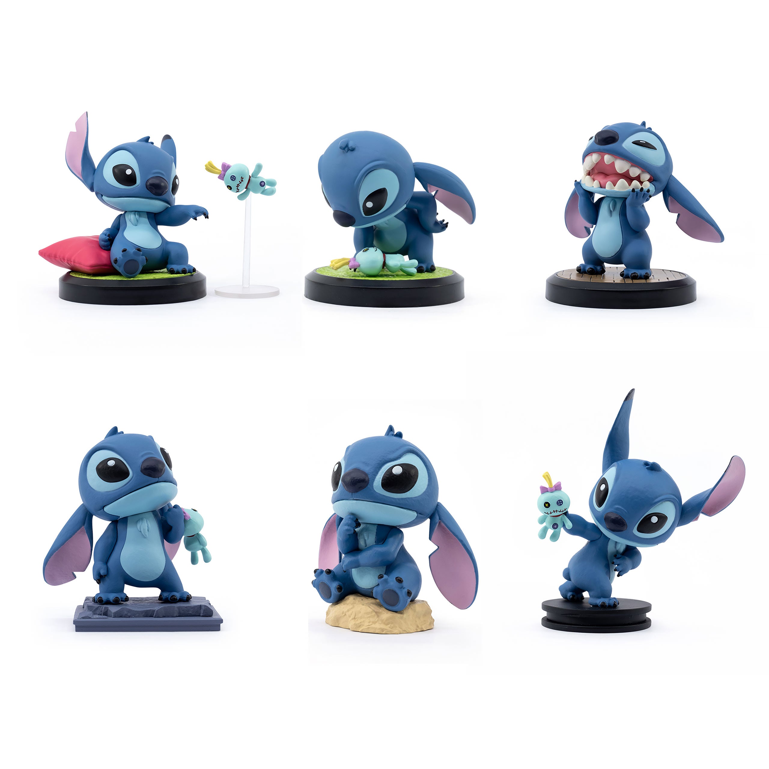 Productafbeelding Stitch YuMe Hero Box Art Gallery Serie Blind Box - Lilo & Stitch 6-Pack Display