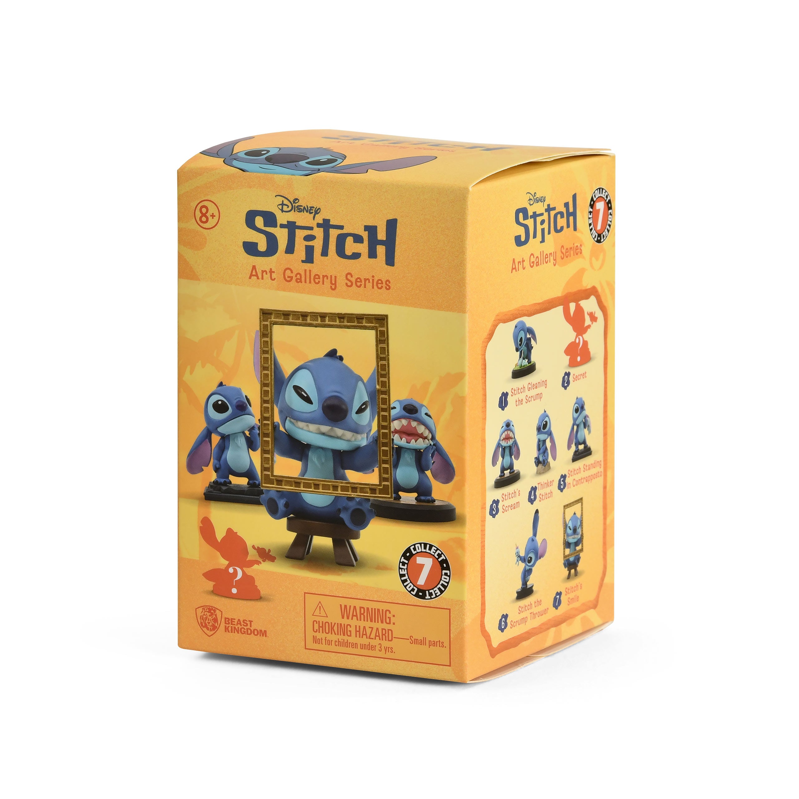 Image produit Figurine Stitch YuMe Hero Box Art Gallery Series Blind Box - Lilo & Stitch