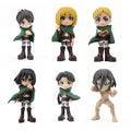 Image produit Attack on Titan - Figurine Blind Box YuMe Anime Présentoir de 6 Pièces