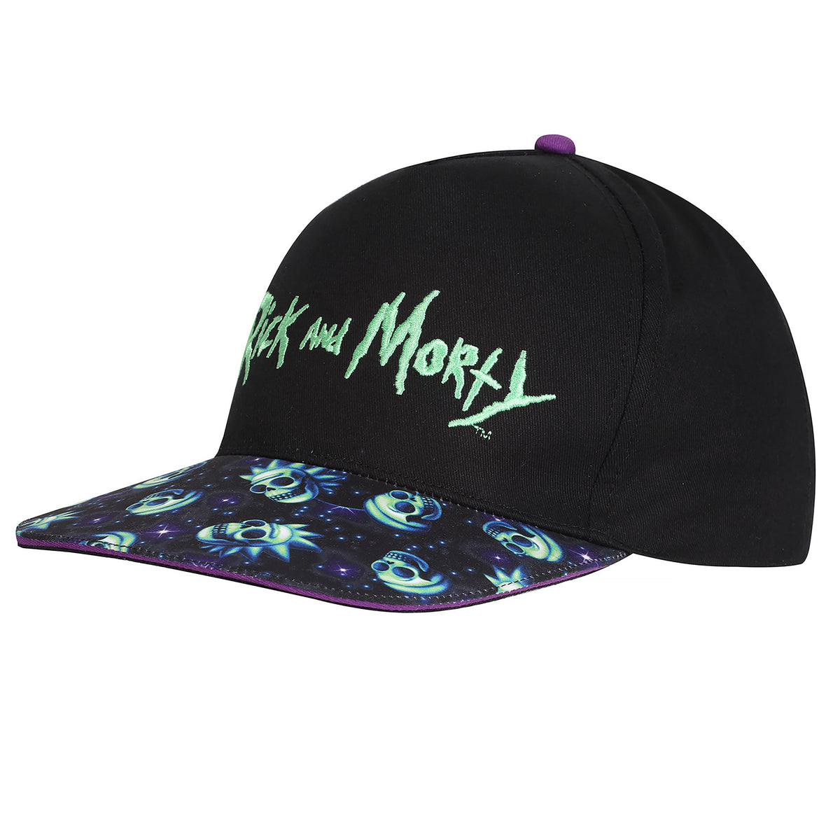 Productafbeelding Rick And Morty - Neon Logo Snapback Pet