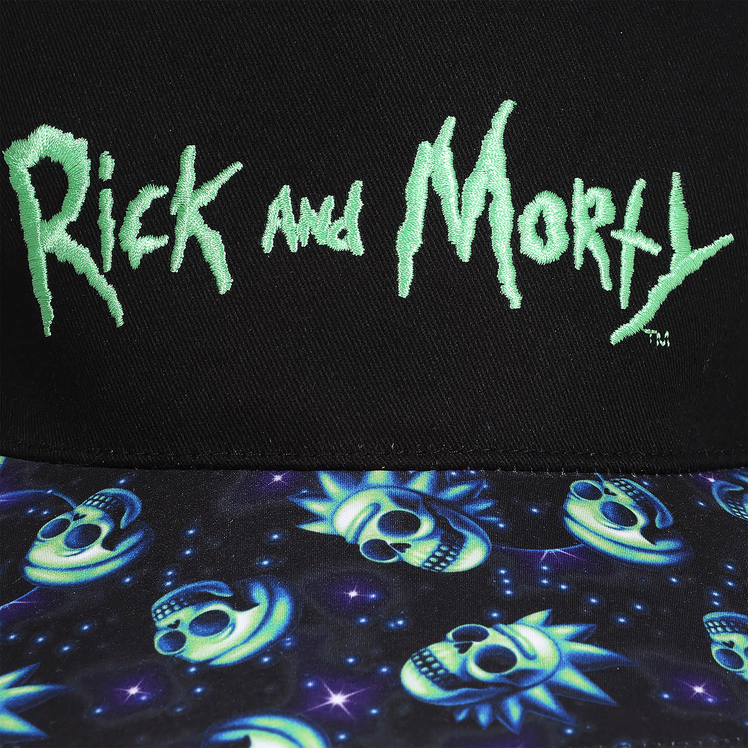 Productafbeelding Rick And Morty - Neon Logo Snapback Pet
