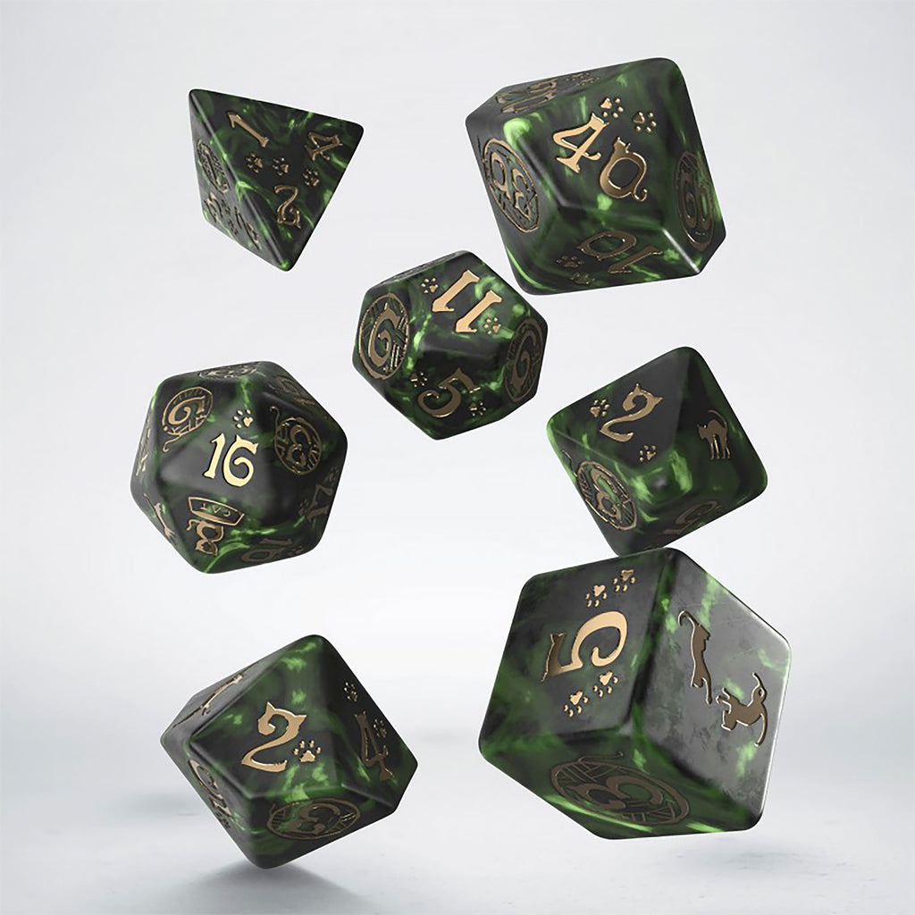 Image produit Chats - Set de dés RPG Pixel 7 pièces