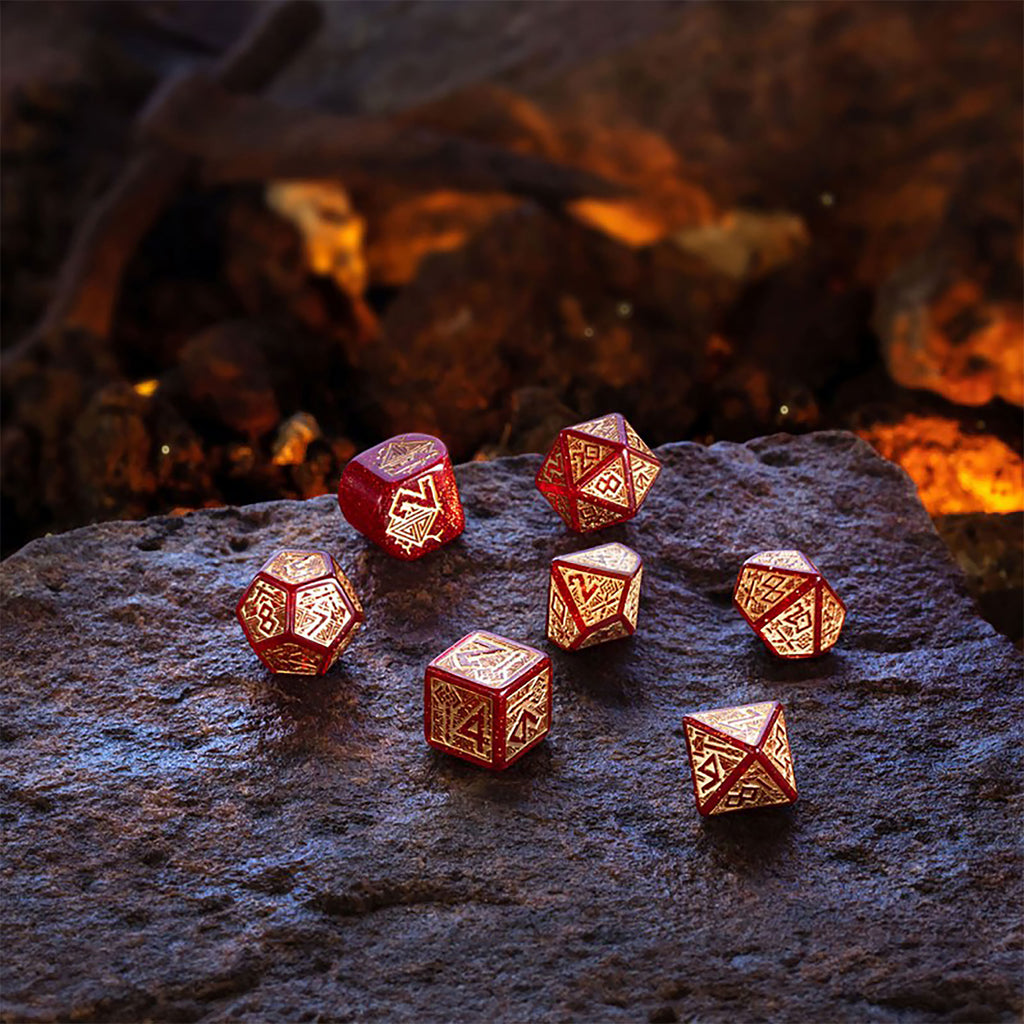 Productafbeelding Dwarven - Jewels RPG Dobbelstenen Set 7-delig