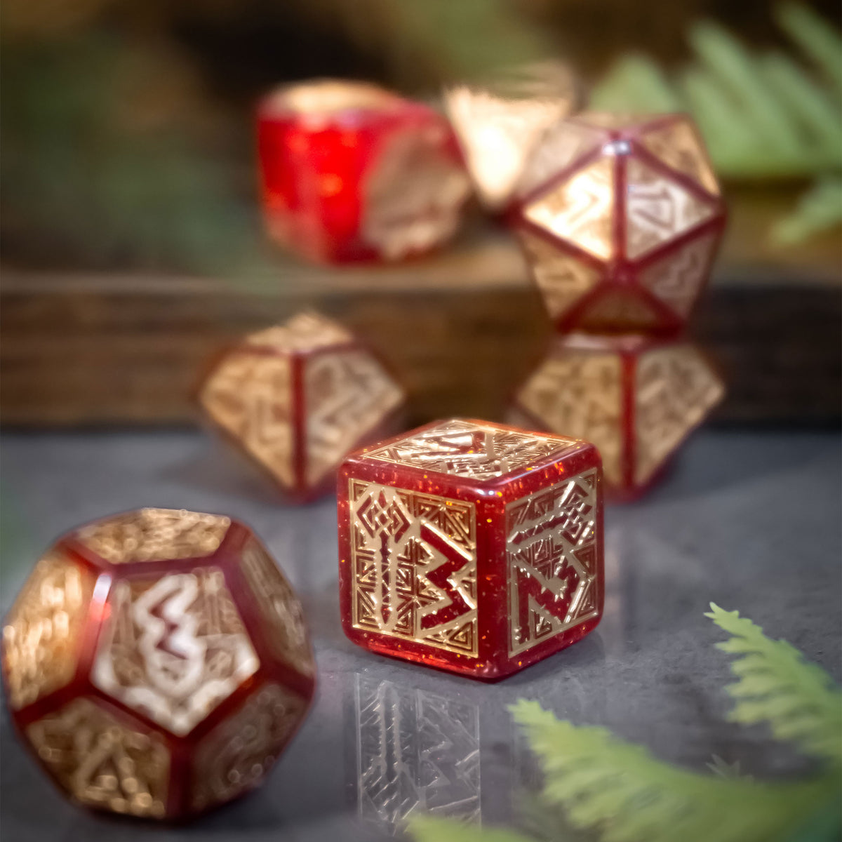 Productafbeelding Dwarven - Jewels RPG Dobbelstenen Set 7-delig