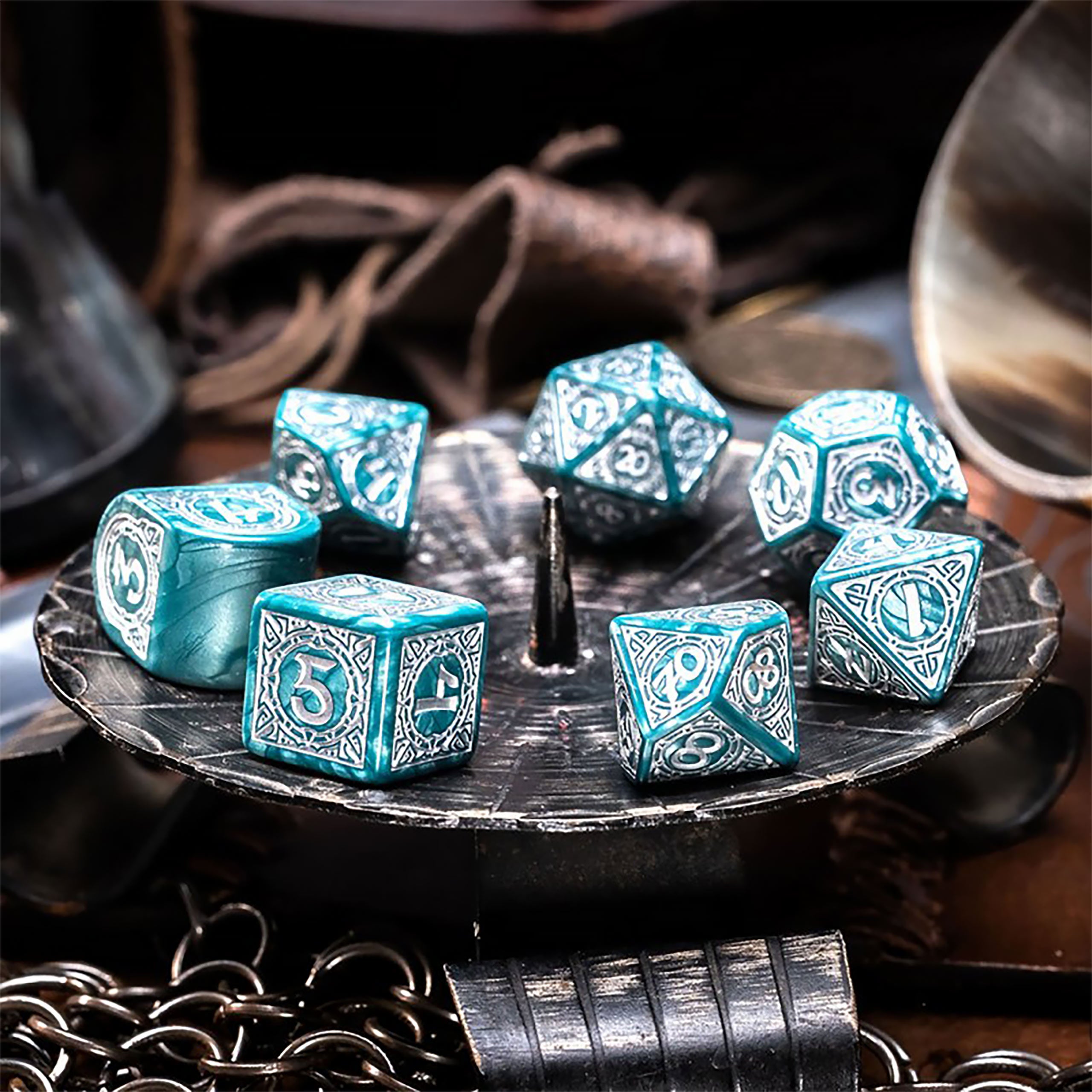Image produit Viking - Set de Dés Mjolnir 7 pièces
