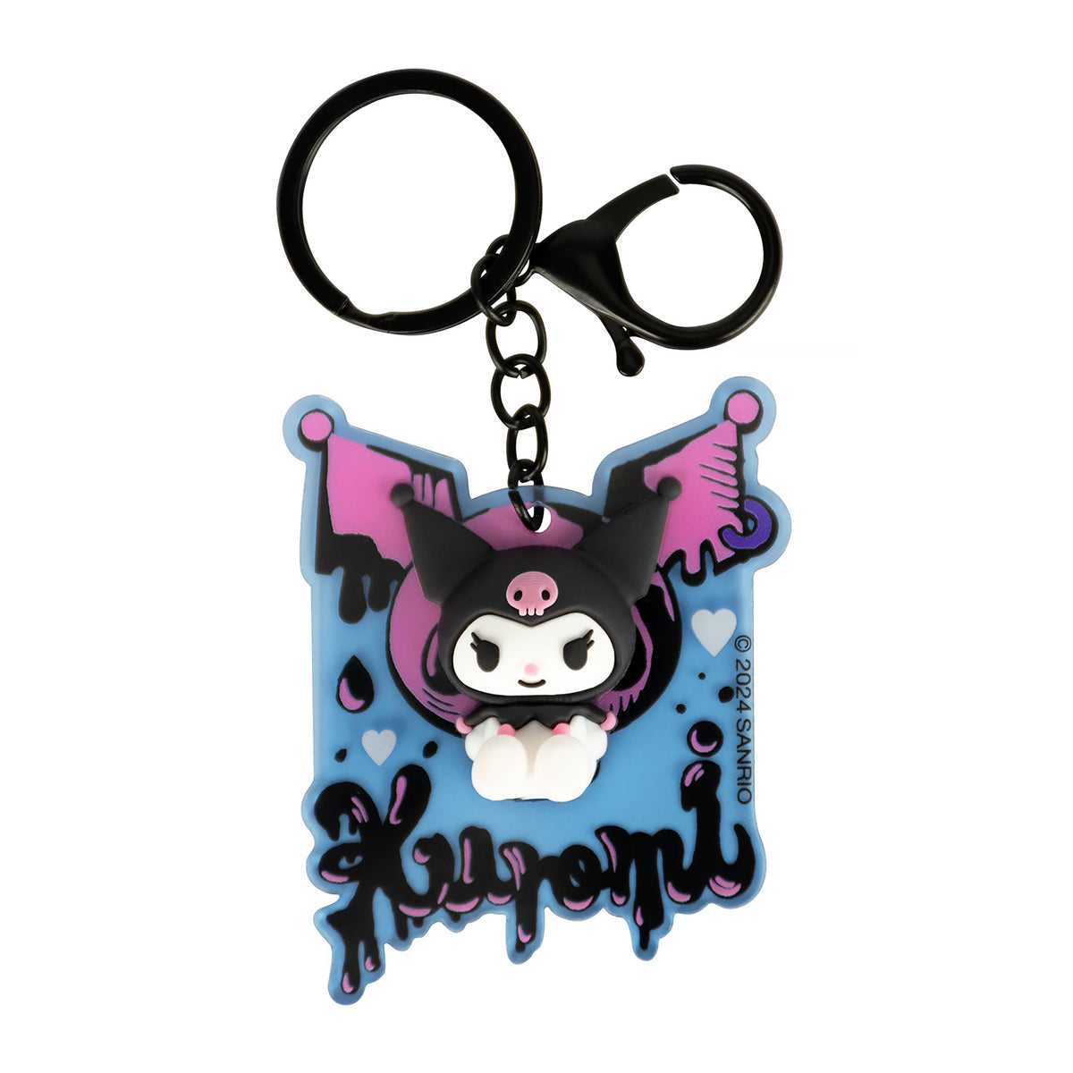 Productafbeelding Sanrio - Kuromi Acryl Sleutelhanger