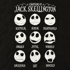 Produktbild Nightmare Before Christmas - Jack Emotions T-Shirt Damen schwarz