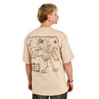 Productafbeelding In de Ban van de Ring - Fellowship Rohan en Gondor Oversized T-Shirt beige