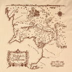 Productafbeelding In de Ban van de Ring - Fellowship Rohan en Gondor Oversized T-Shirt beige