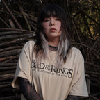 Productafbeelding In de Ban van de Ring - Fellowship Rohan en Gondor Oversized T-Shirt beige
