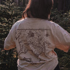 Productafbeelding In de Ban van de Ring - Fellowship Rohan en Gondor Oversized T-Shirt beige