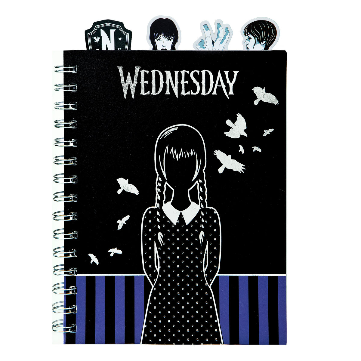 Produktbild Wednesday - Spiralnotizblock mit Register