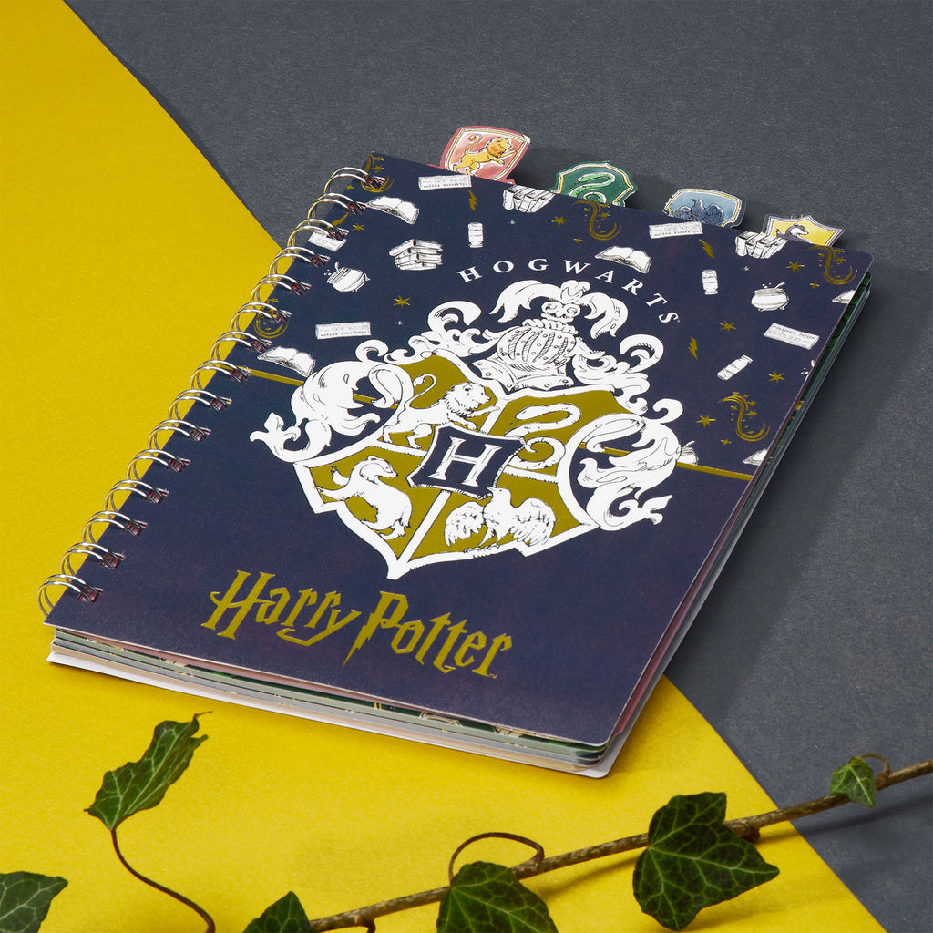 Productafbeelding Harry Potter - Hogwarts Spiraalnotitieboek met Tabbladen