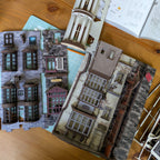 Productafbeelding Harry Potter - Wegisweg Book Nook Modelbouwset Hout