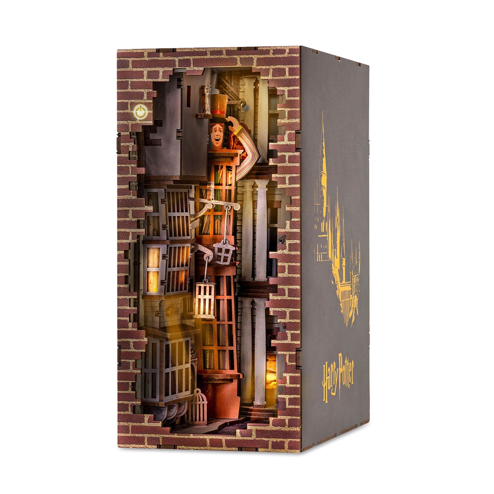 Productafbeelding Harry Potter - Wegisweg Book Nook Modelbouwset Hout