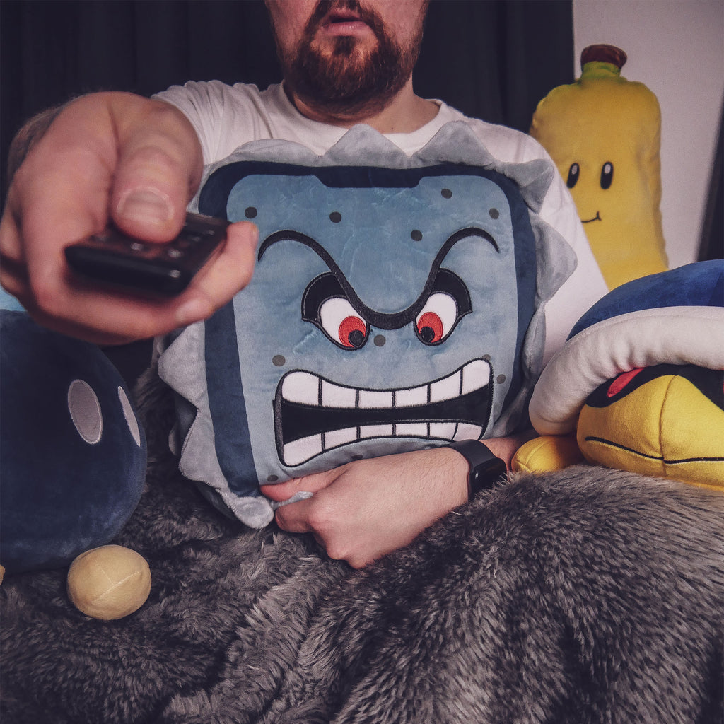 Produktbild Super Mario - Thwomp Mocchi-Mocchi Plüsch Figur