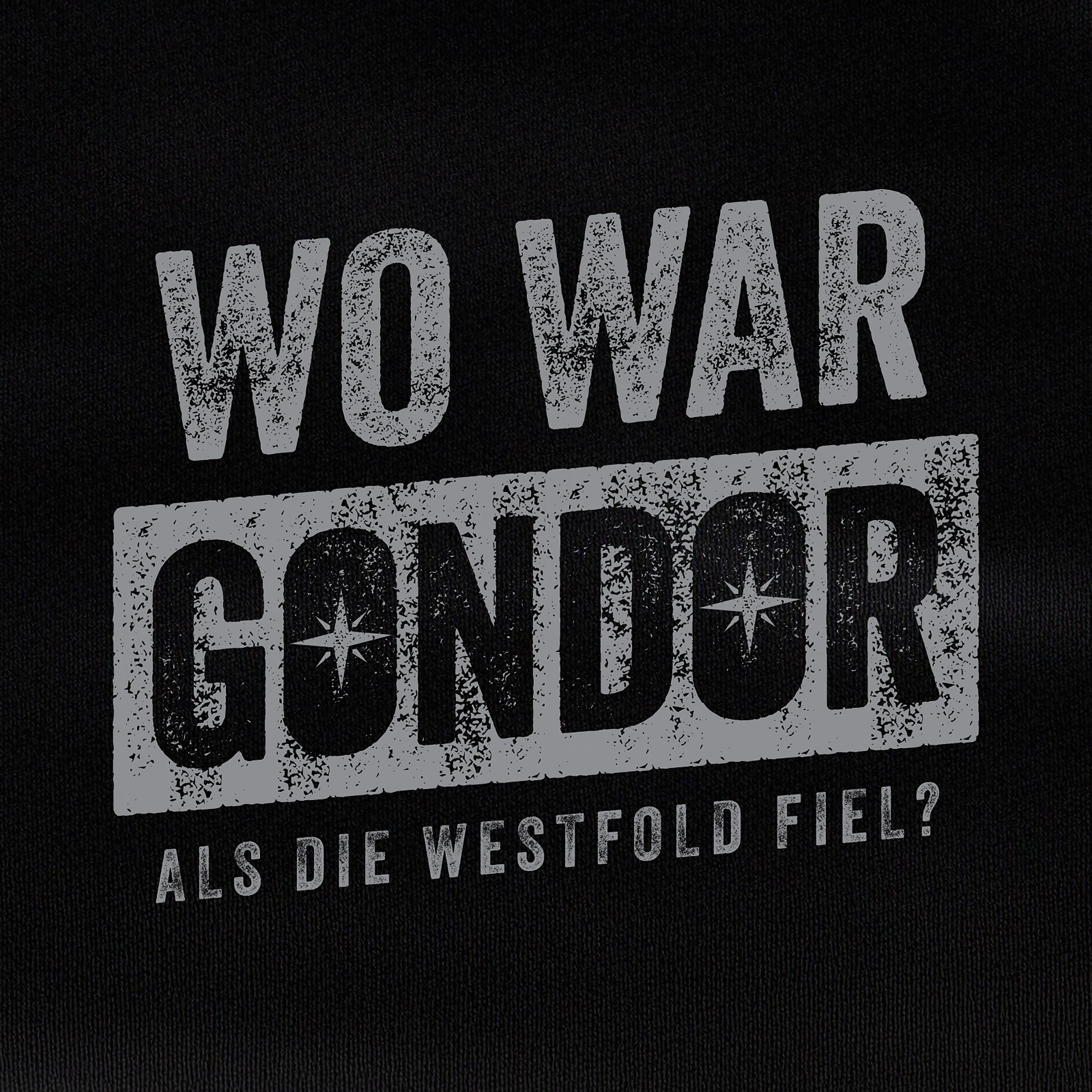 Produktbild Wo war T-Shirt für Der Herr der Ringe Fans schwarz
