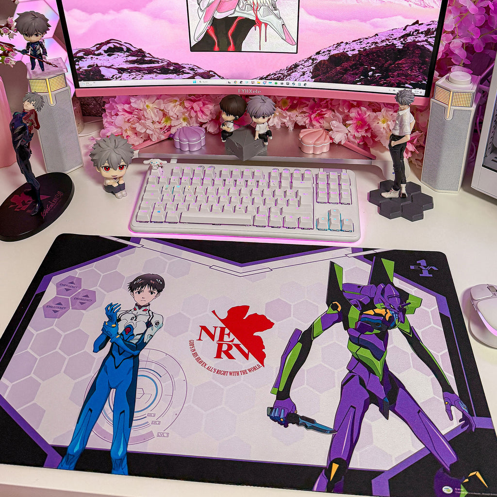 Productafbeelding Evangelion - Shinji en Unit-01 muismat
