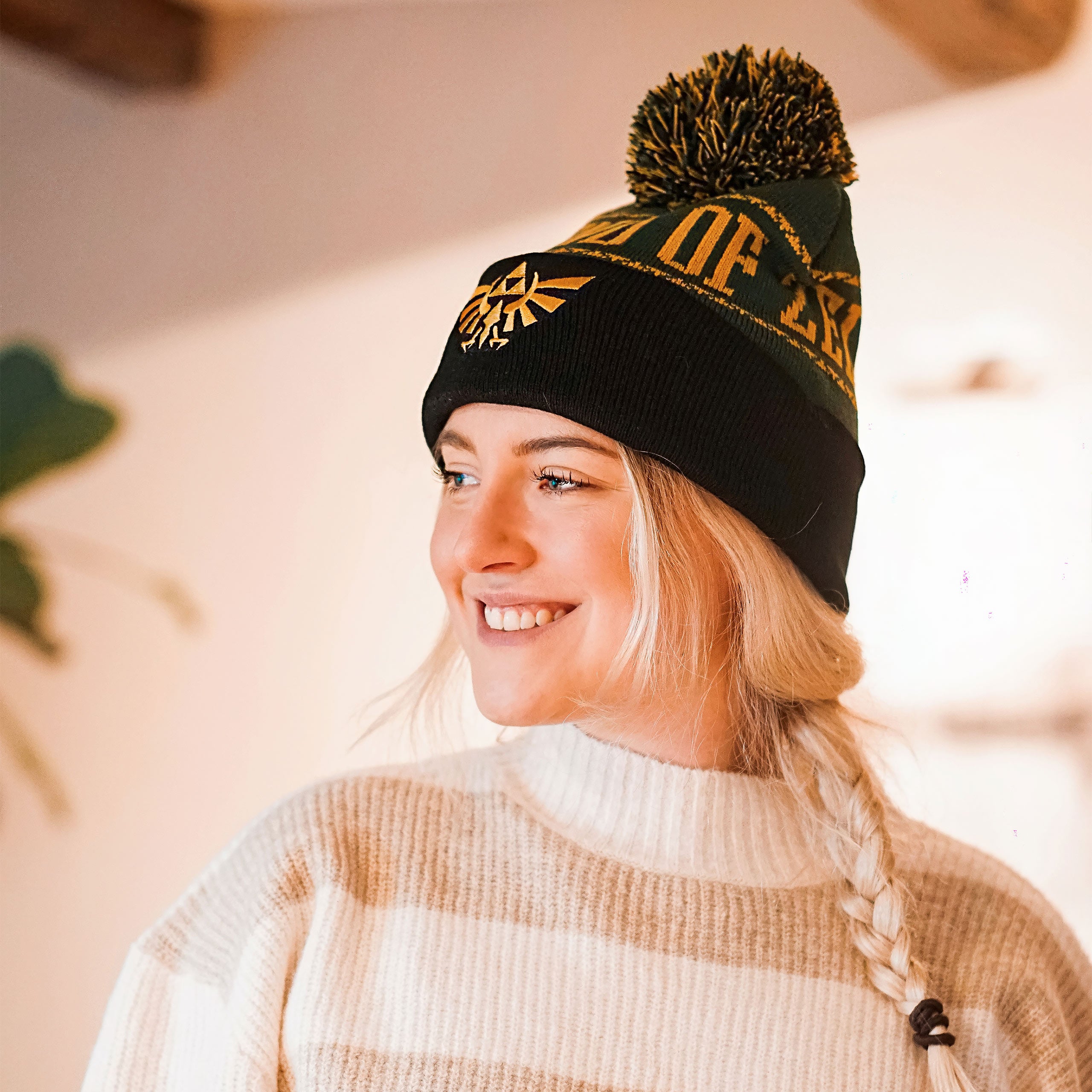 Productafbeelding Zelda - Logomuts met pompon