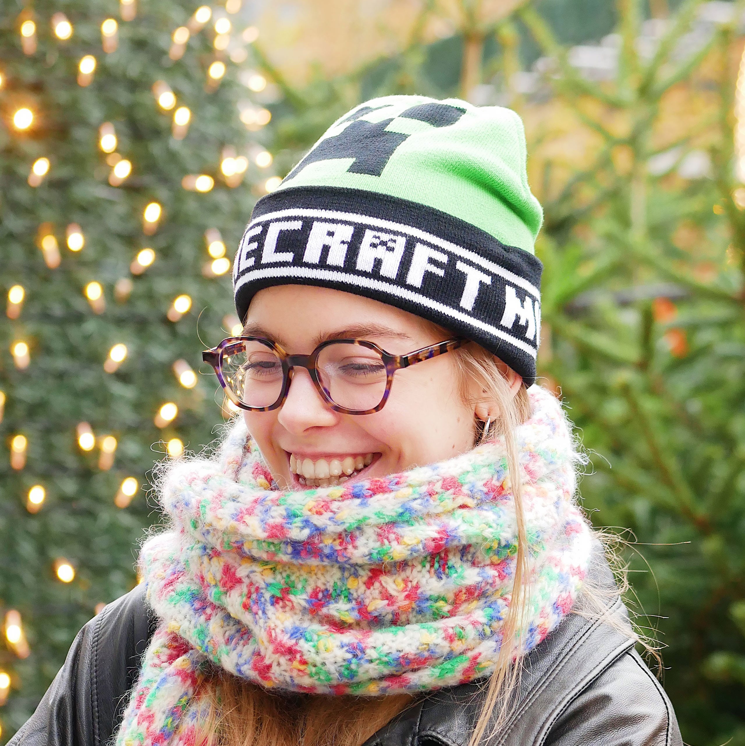 Productafbeelding Minecraft - Creeper muts voor kinderen