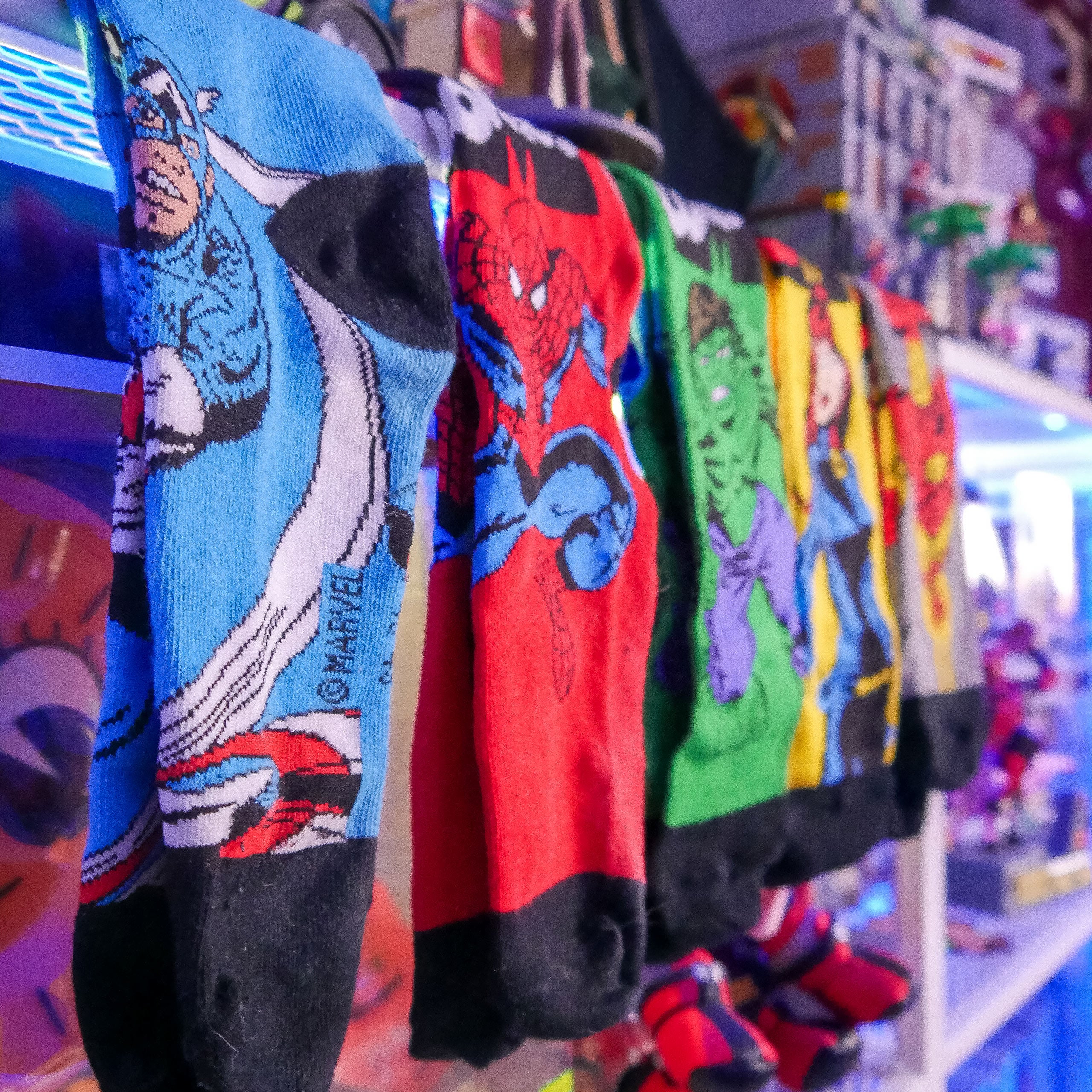 Productafbeelding Marvel Comics Sokken 5-delige set in cadeaudoos
