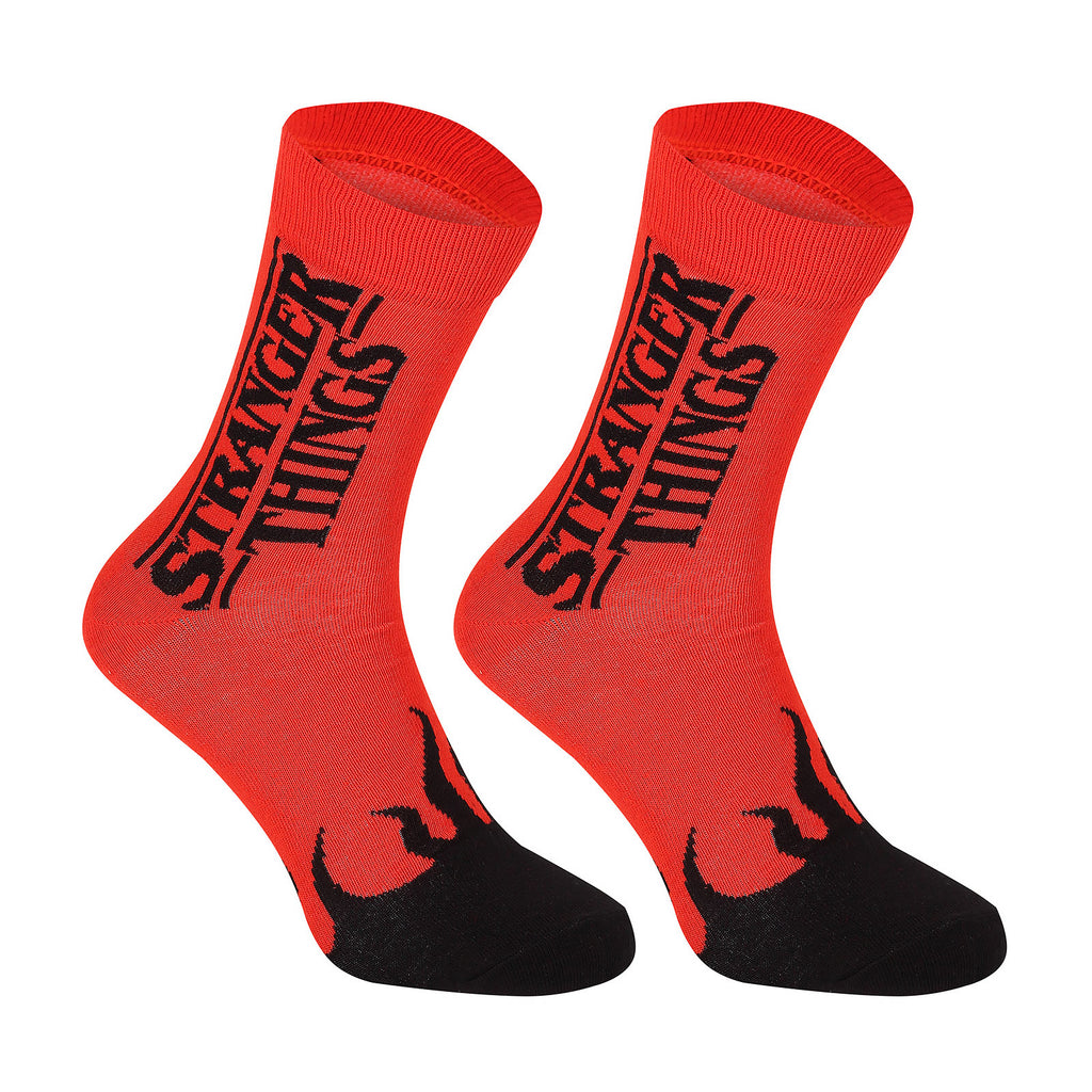 Image produit Stranger Things - Chaussettes Red Flame
