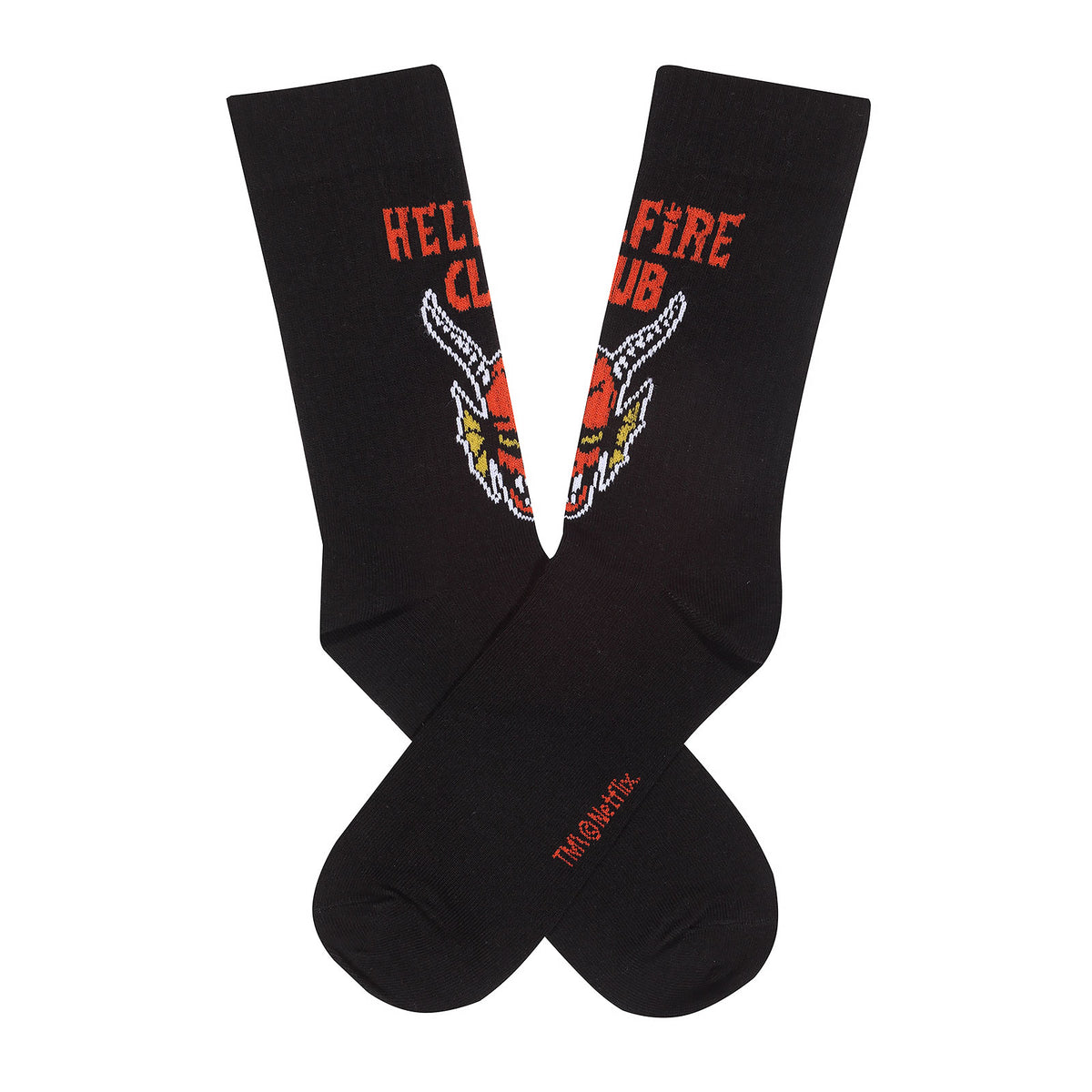 Image produit Stranger Things - Chaussettes Hellfire Club