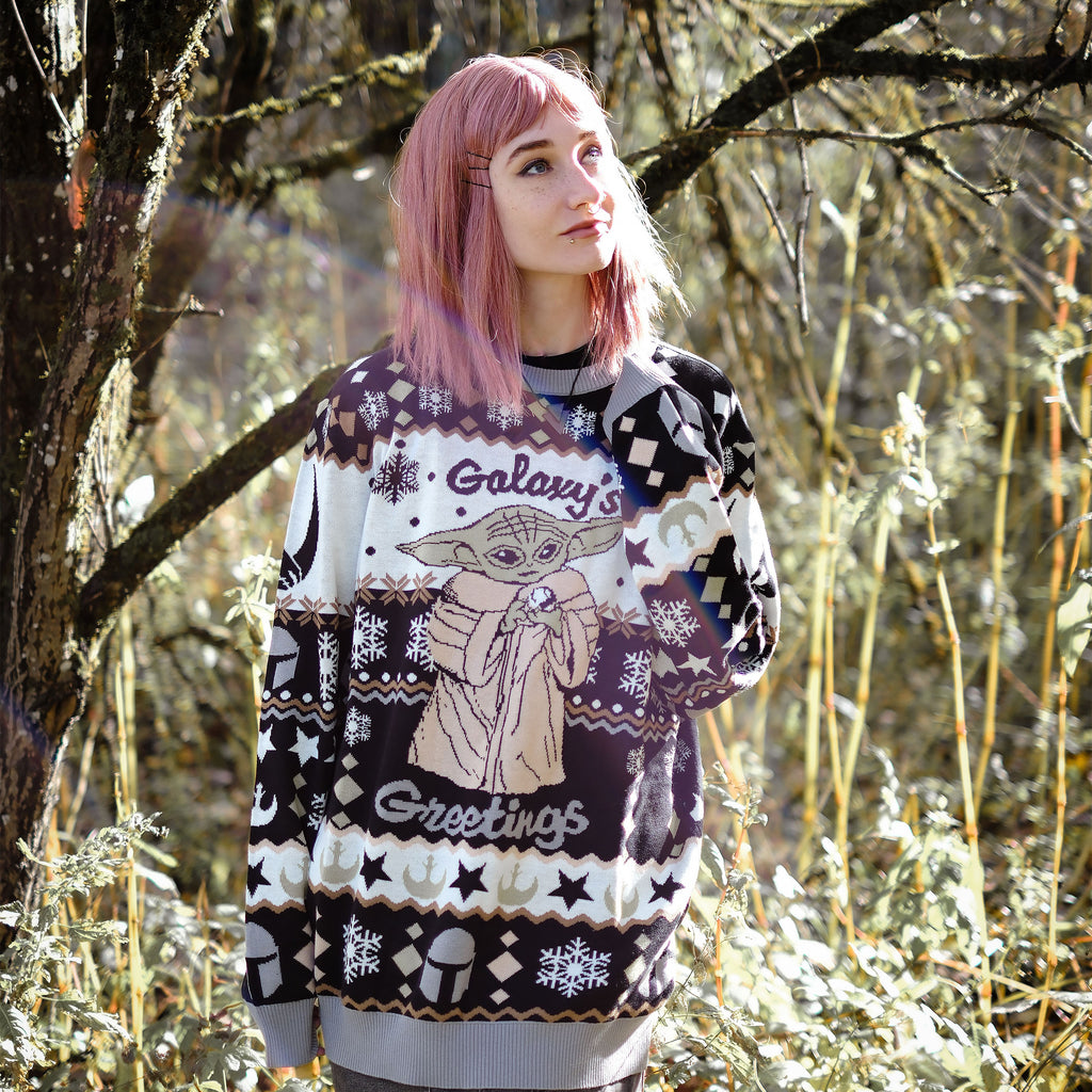 Image produit Grogu Galaxy's Greetings pull tricoté - Star Wars The Mandalorian