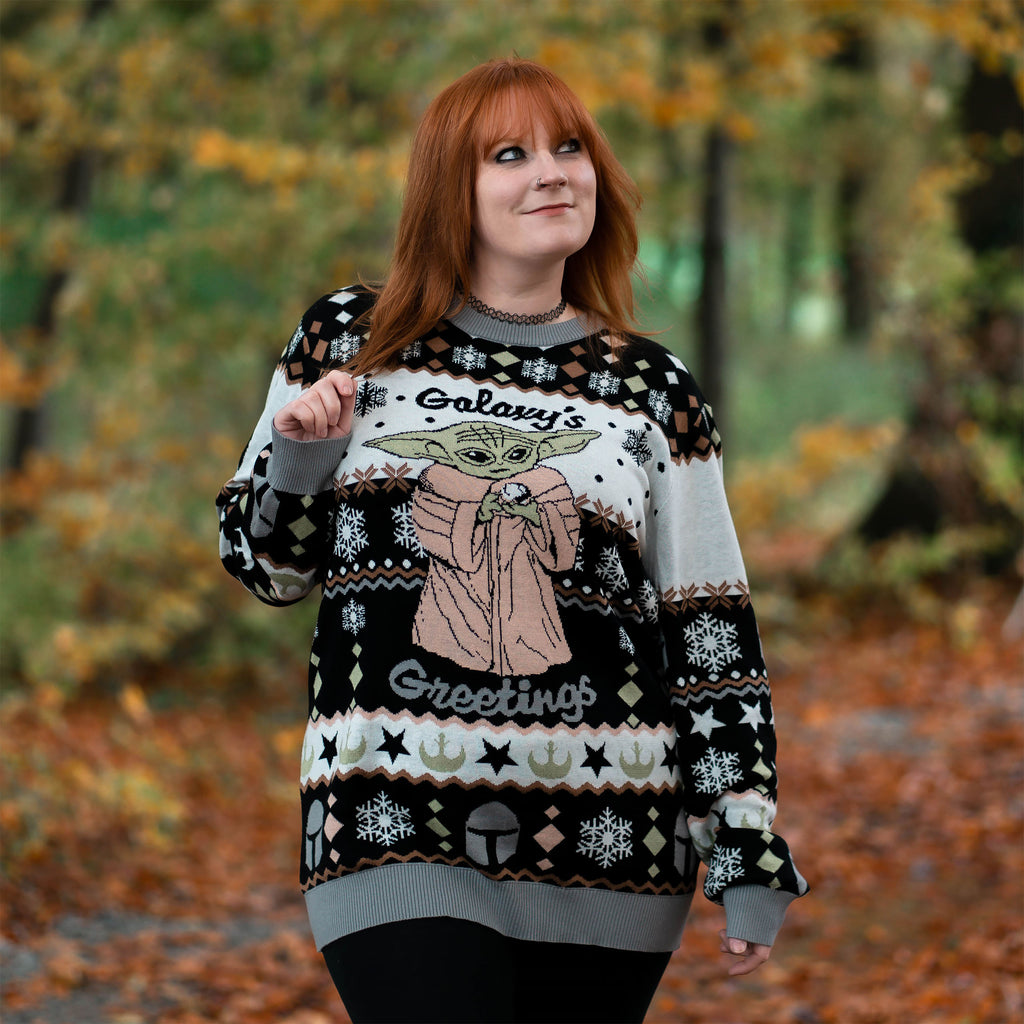 Image produit Grogu Galaxy's Greetings pull tricoté - Star Wars The Mandalorian