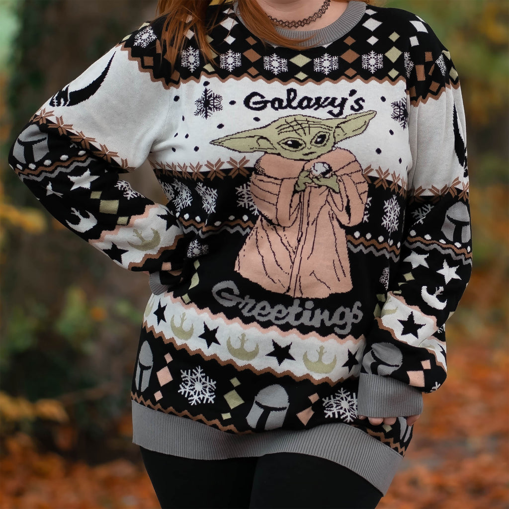 Image produit Grogu Galaxy's Greetings pull tricoté - Star Wars The Mandalorian
