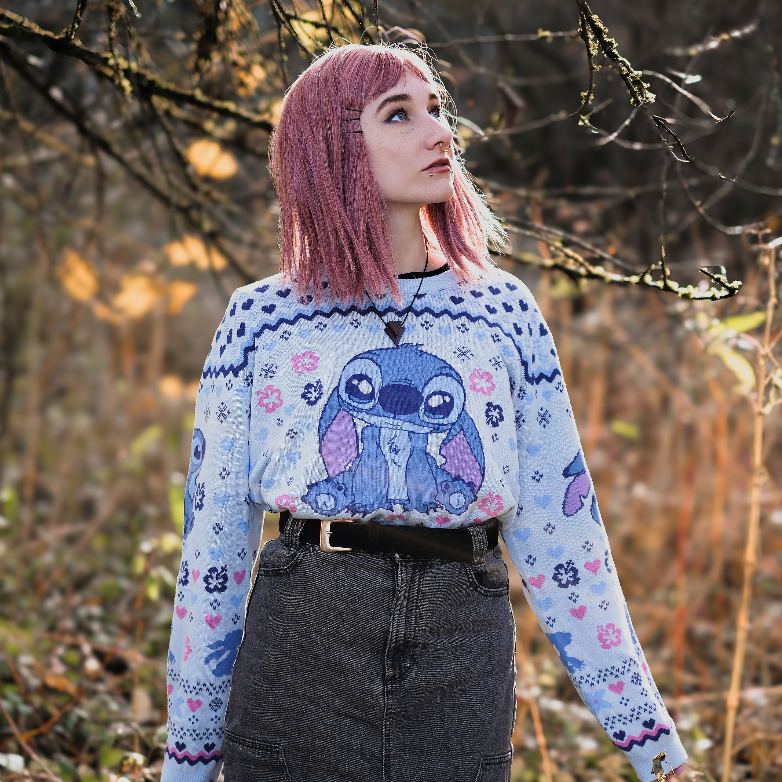 Productafbeelding Stitch Ohana gebreide trui - Lilo & Stitch