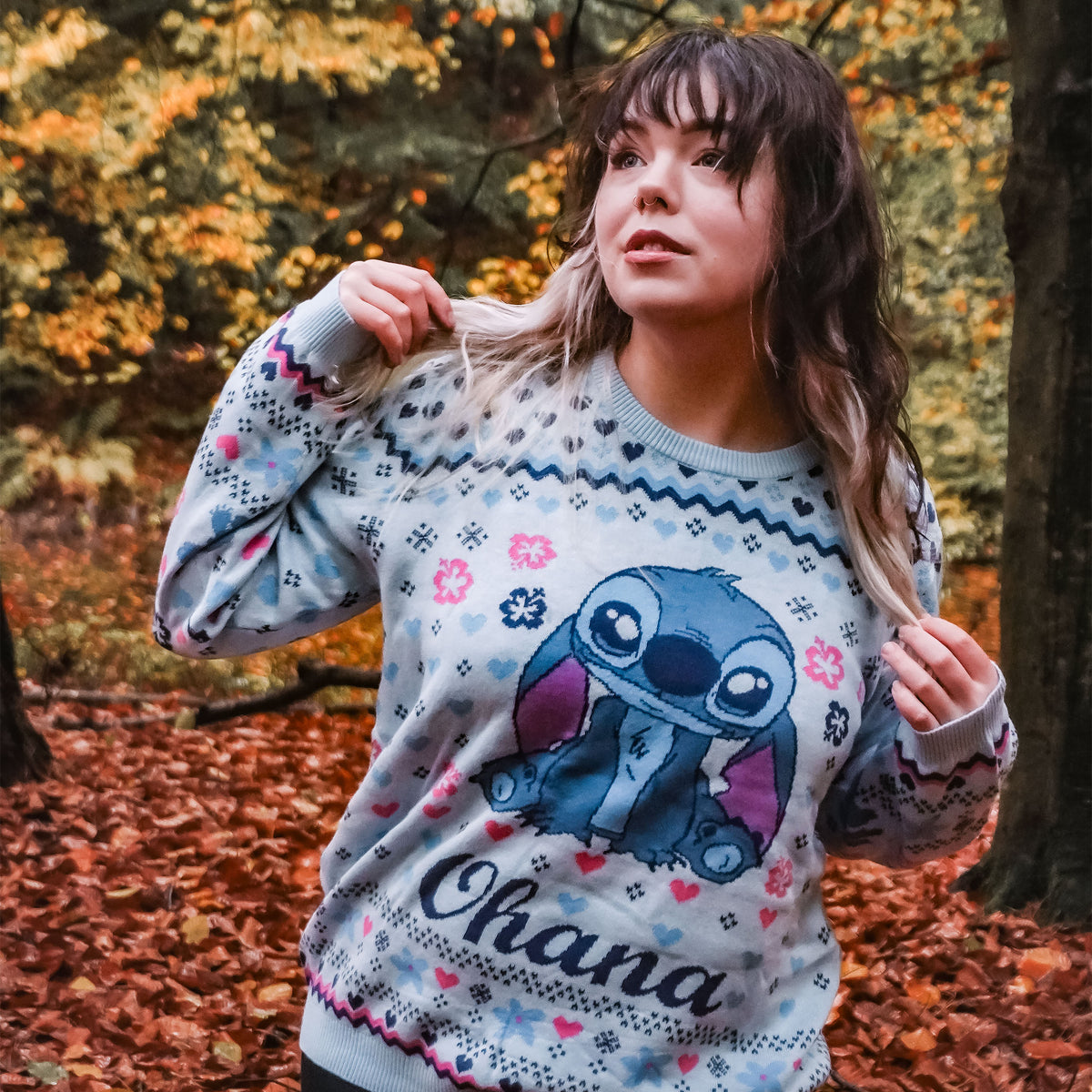 Productafbeelding Stitch Ohana gebreide trui - Lilo & Stitch