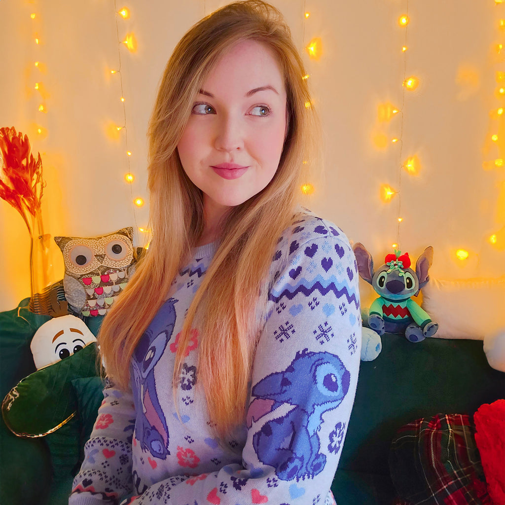 Image produit Pull en maille Stitch Ohana - Lilo & Stitch