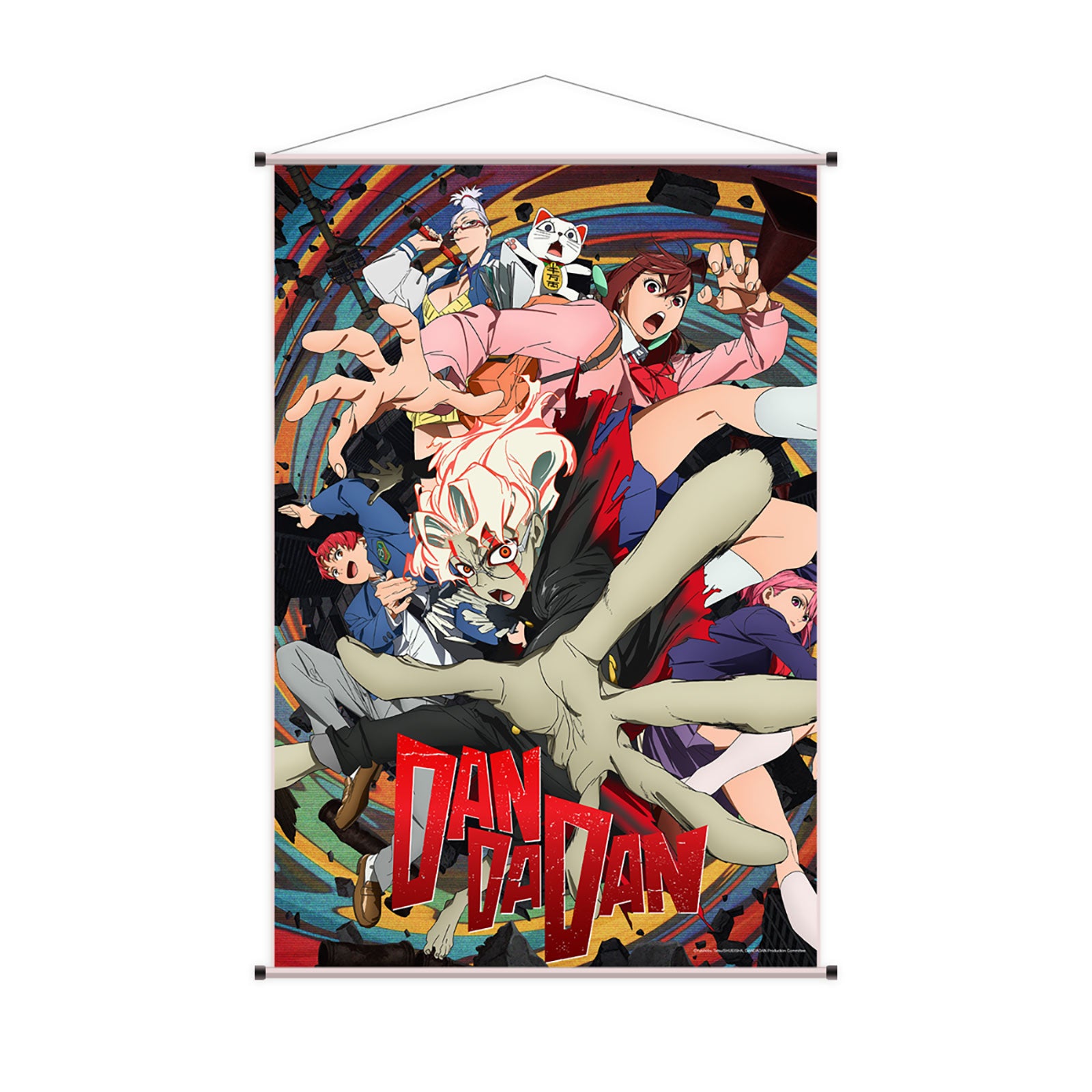 Image produit Dandadan - Okarun et ses amis Wall Scroll